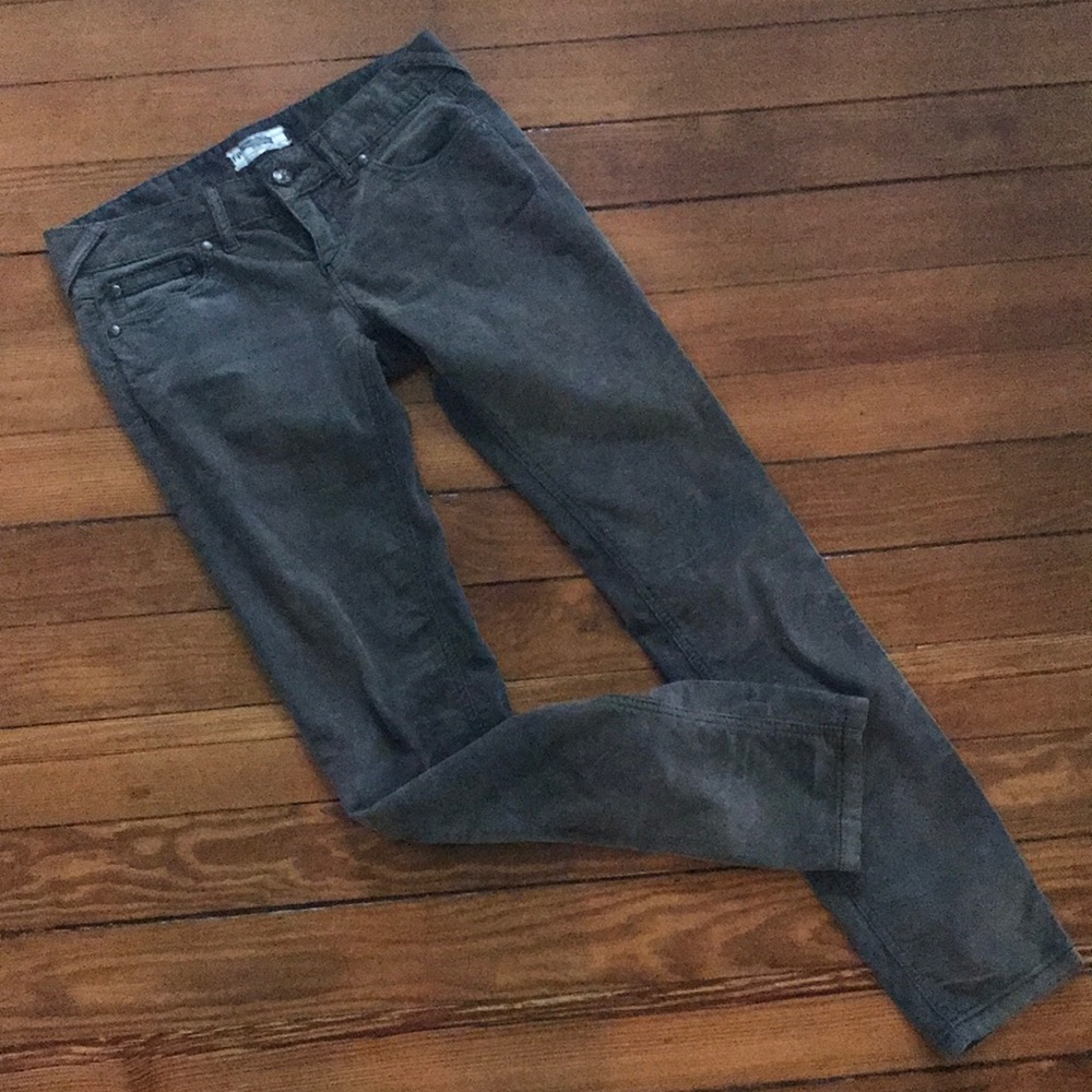 Free People gray corduroy pants